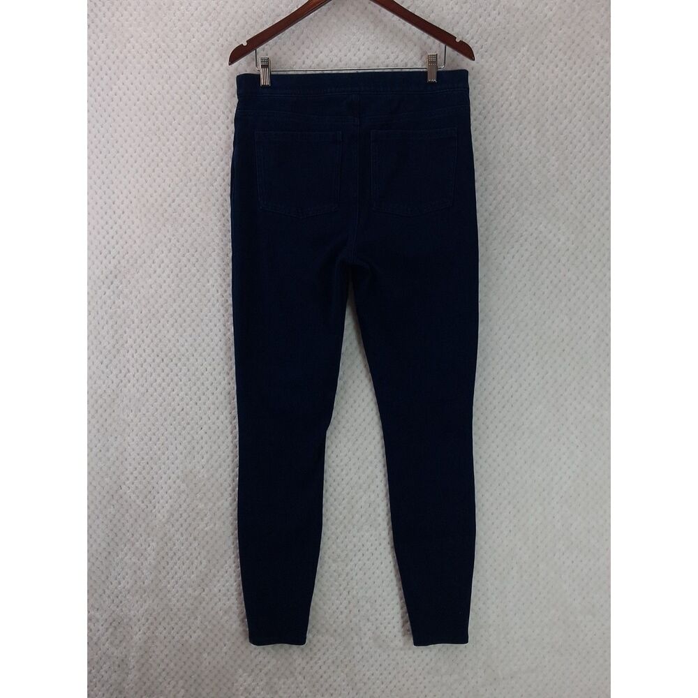 Spanx Jean-Ish Ankle Leggings Women's XL Tall Navy Stretch